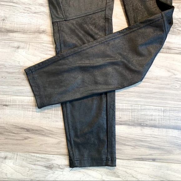 NWT Free People Midnight Vegan Suede Leggings - Picture 7 of 12